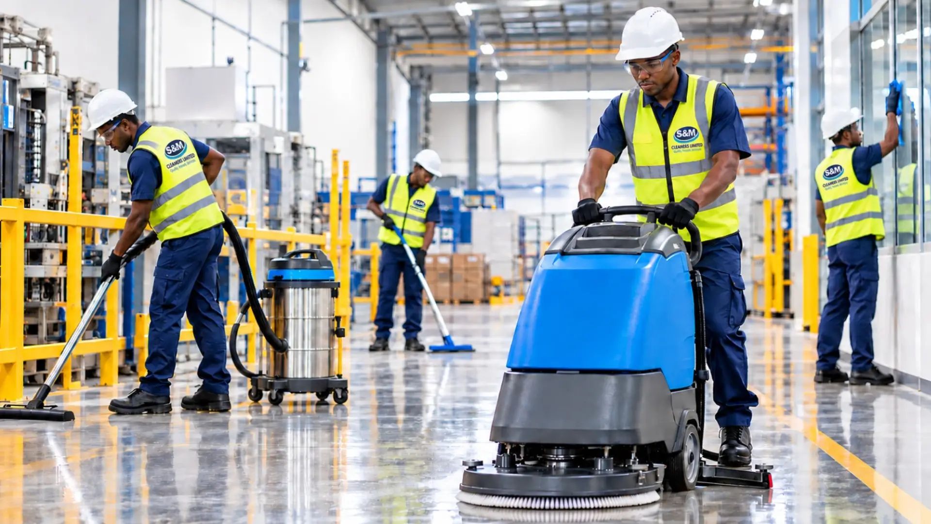 Industrial and warehouse cleaning
