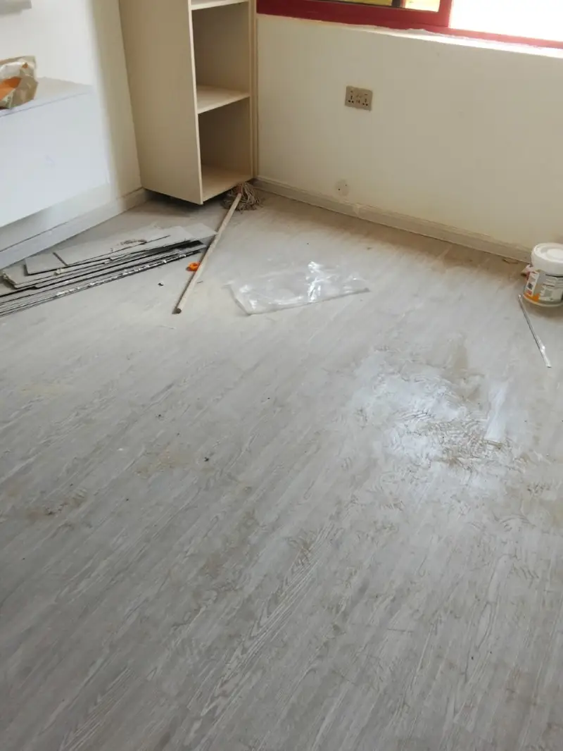 Before cleaning