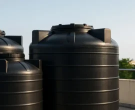 Professionally cleaned water tanks